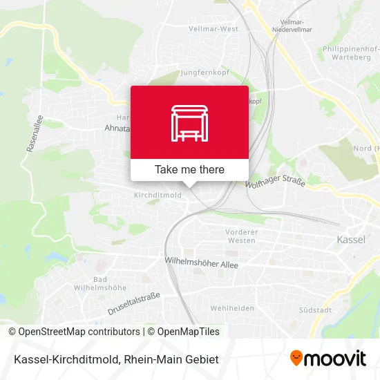 Карта Kassel-Kirchditmold
