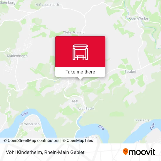 Карта Vöhl Kinderheim