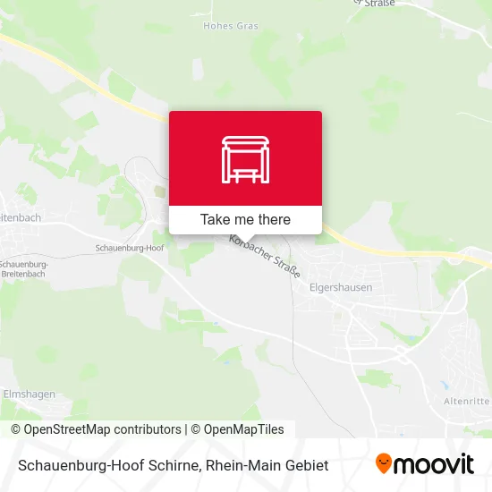 Карта Schauenburg-Hoof Schirne