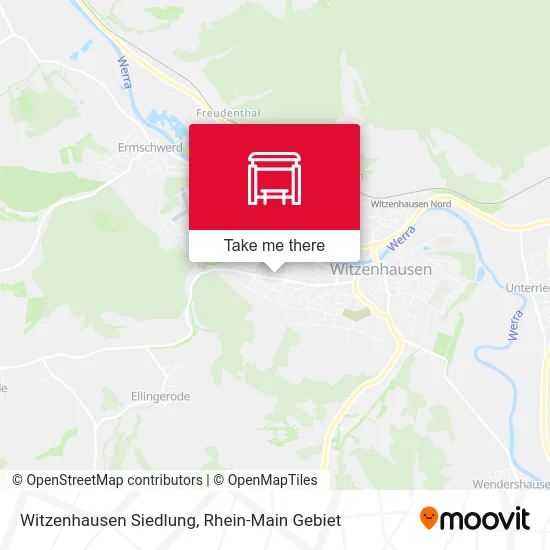 Карта Witzenhausen Siedlung