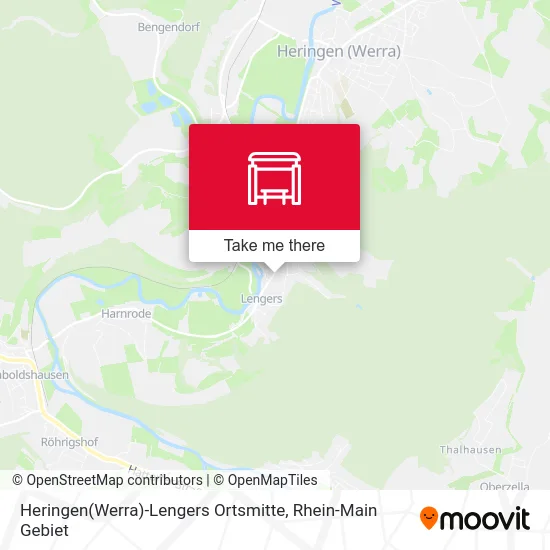 Карта Heringen(Werra)-Lengers Ortsmitte