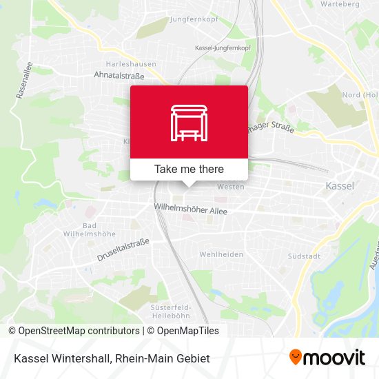 Карта Kassel Wintershall
