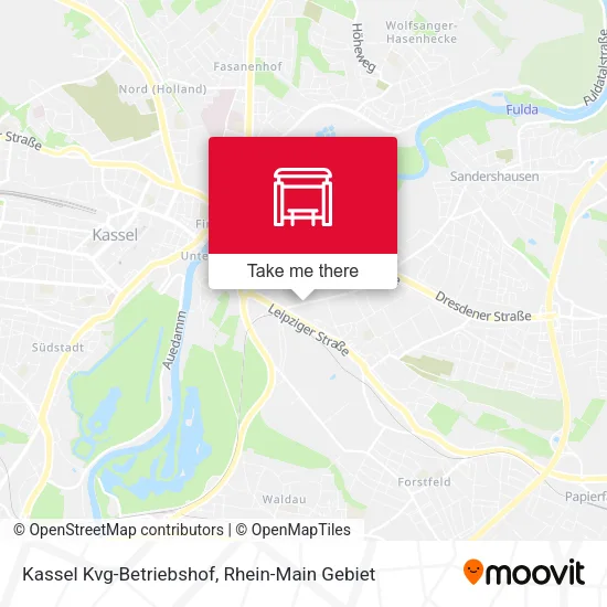 Карта Kassel Kvg-Betriebshof