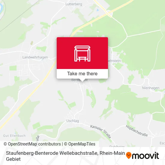 Карта Staufenberg-Benterode Wellebachstraße