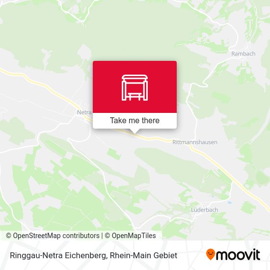 Карта Ringgau-Netra Eichenberg