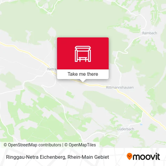 Карта Ringgau-Netra Eichenberg