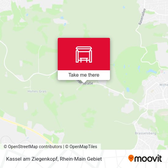 Карта Kassel am Ziegenkopf
