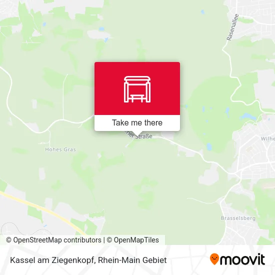 Карта Kassel am Ziegenkopf