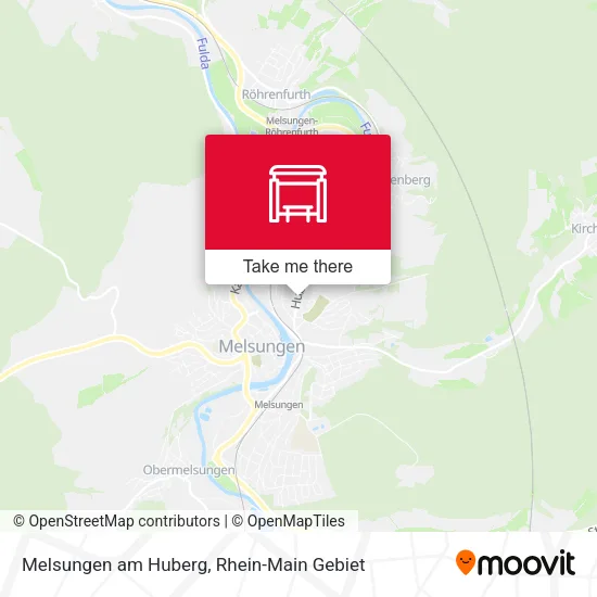 Карта Melsungen am Huberg