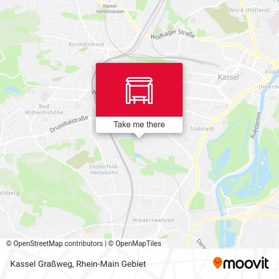 Карта Kassel Graßweg