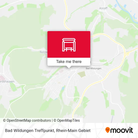 Карта Bad Wildungen Treffpunkt