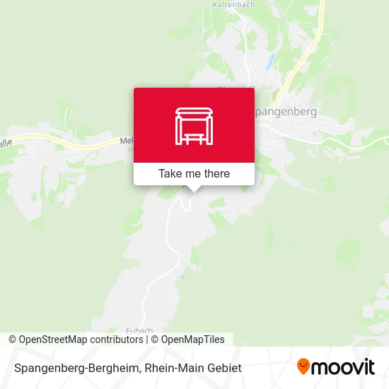 Карта Spangenberg-Bergheim
