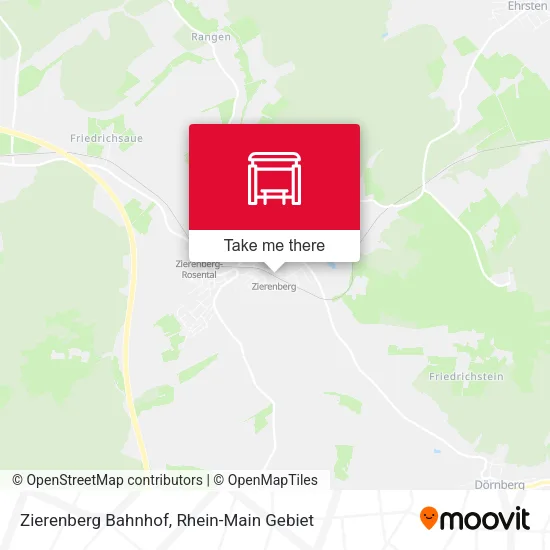 Карта Zierenberg Bahnhof
