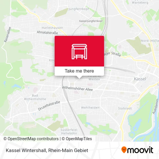 Карта Kassel Wintershall