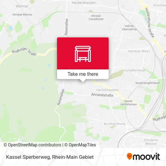 Карта Kassel Sperberweg