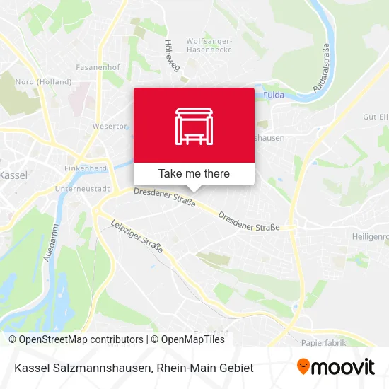 Карта Kassel Salzmannshausen