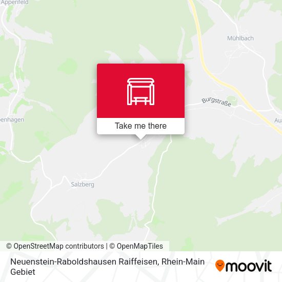 Карта Neuenstein-Raboldshausen Raiffeisen
