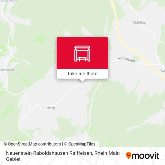 Карта Neuenstein-Raboldshausen Raiffeisen