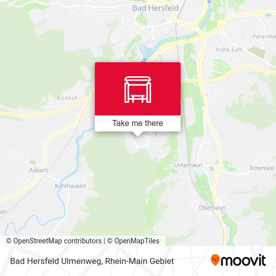 Карта Bad Hersfeld Ulmenweg