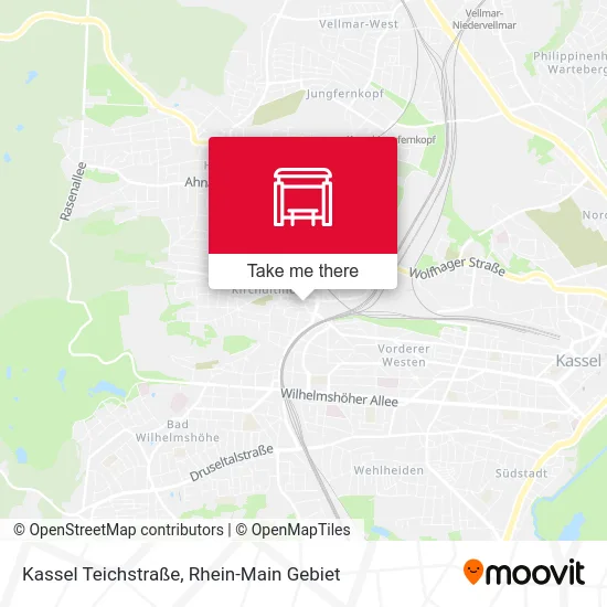 Карта Kassel Teichstraße
