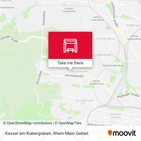 Карта Kassel am Kubergraben