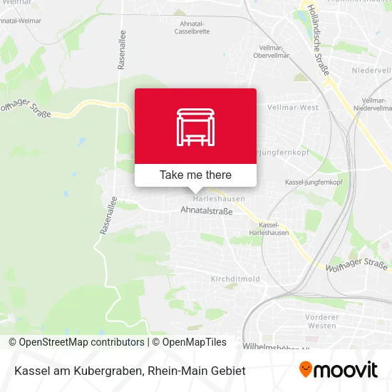 Карта Kassel am Kubergraben