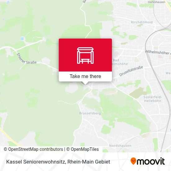 Kassel Seniorenwohnsitz map