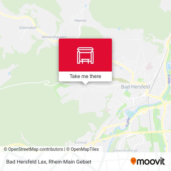 Карта Bad Hersfeld Lax