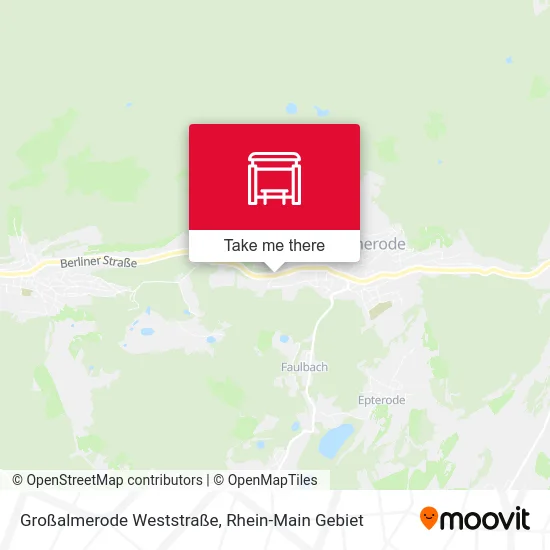 Карта Großalmerode Weststraße