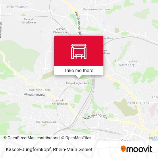 Карта Kassel-Jungfernkopf