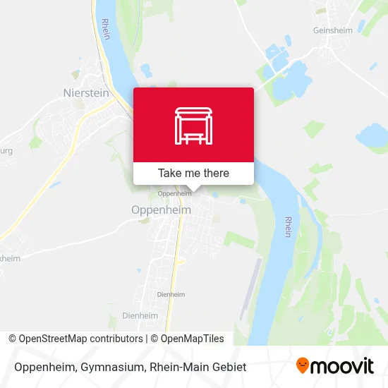 Oppenheim, Gymnasium map