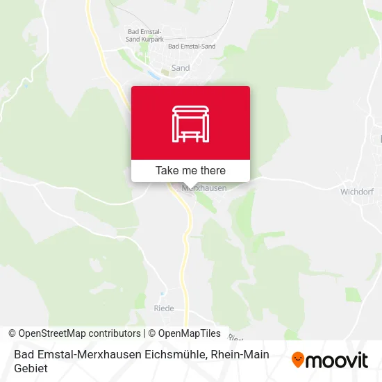 Карта Bad Emstal-Merxhausen Eichsmühle