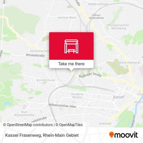 Карта Kassel Frasenweg