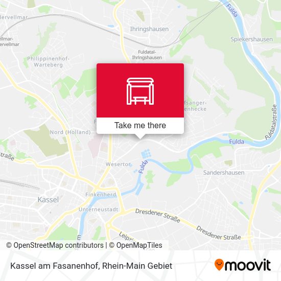 Карта Kassel am Fasanenhof