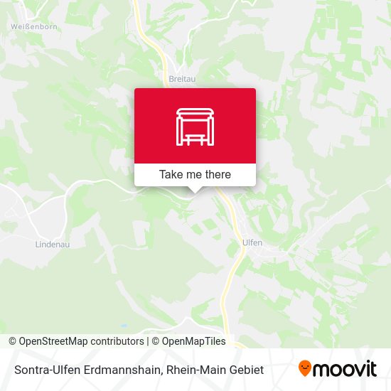 Карта Sontra-Ulfen Erdmannshain