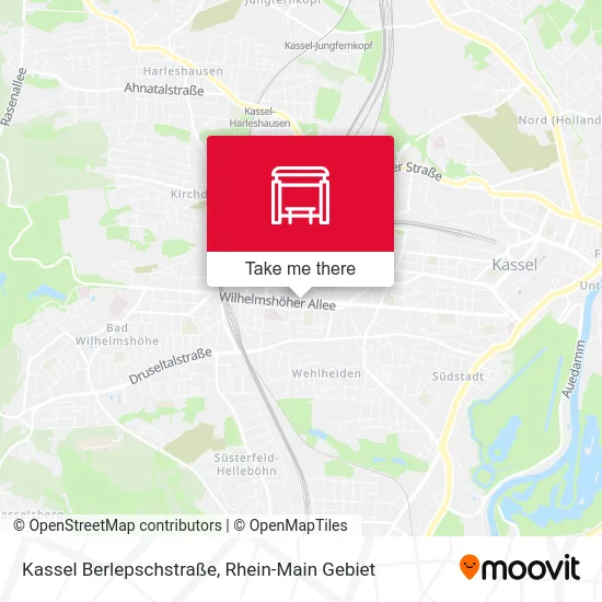Карта Kassel Berlepschstraße