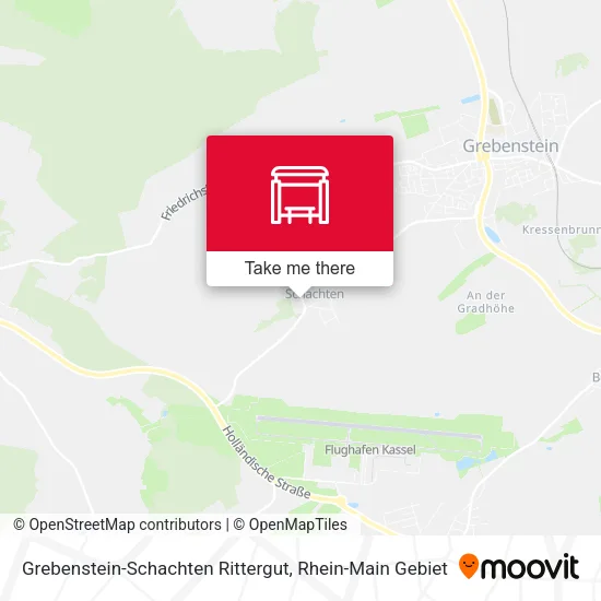 Карта Grebenstein-Schachten Rittergut