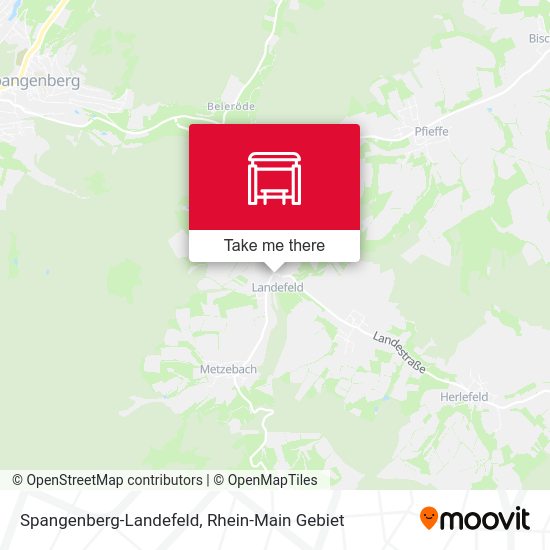 Карта Spangenberg-Landefeld