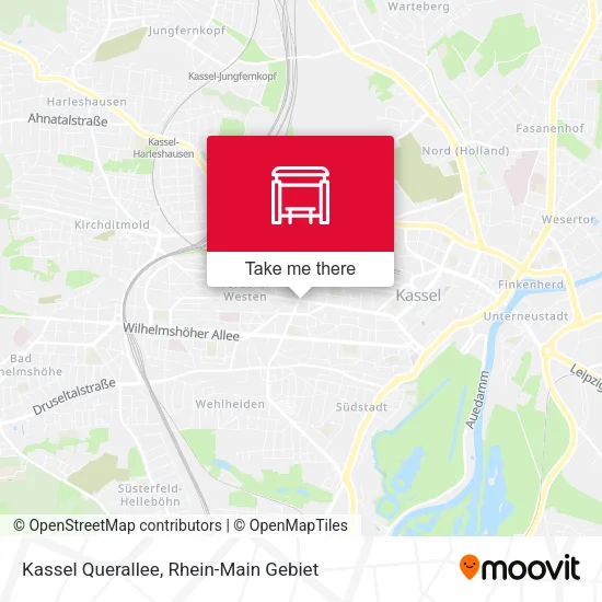 Карта Kassel Querallee