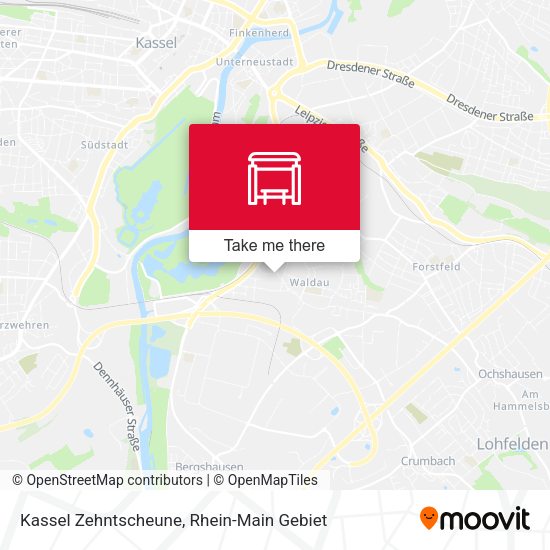 Карта Kassel Zehntscheune