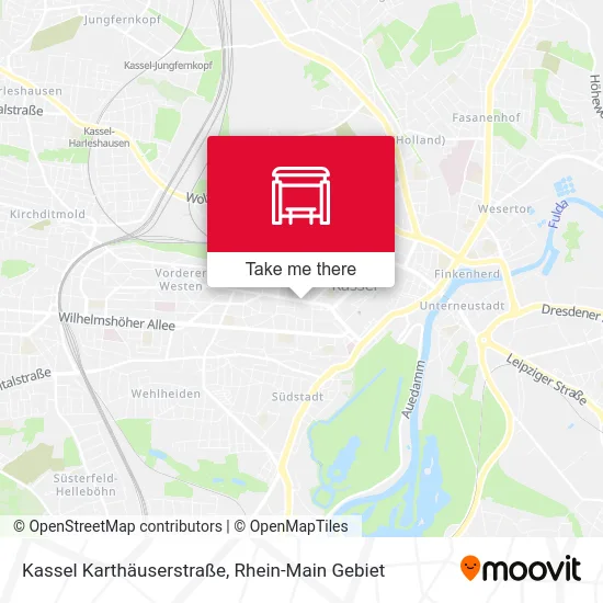 Карта Kassel Karthäuserstraße