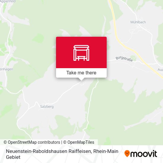 Карта Neuenstein-Raboldshausen Raiffeisen