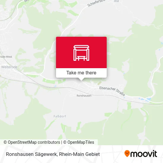 Карта Ronshausen Sägewerk