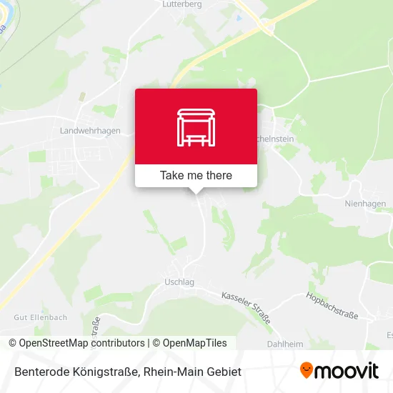 Карта Benterode Königstraße