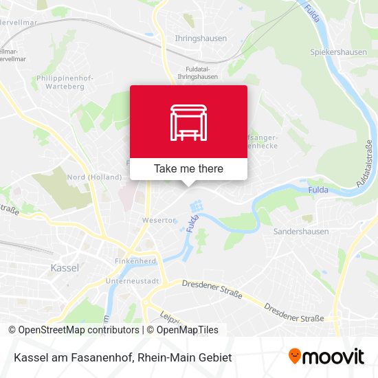 Карта Kassel am Fasanenhof