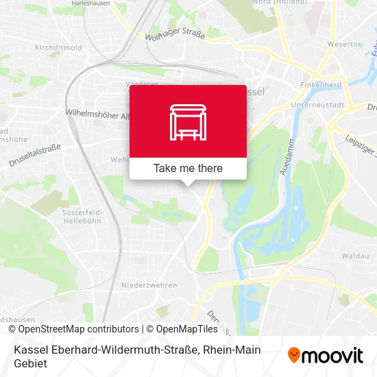 Карта Kassel Eberhard-Wildermuth-Straße