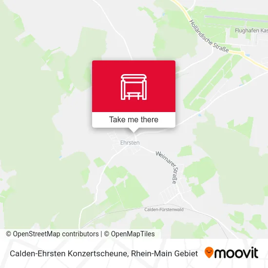 Calden-Ehrsten Konzertscheune map