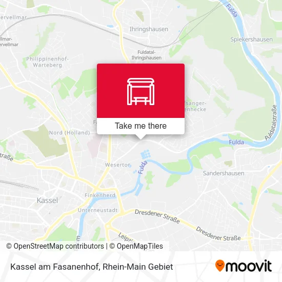 Карта Kassel am Fasanenhof