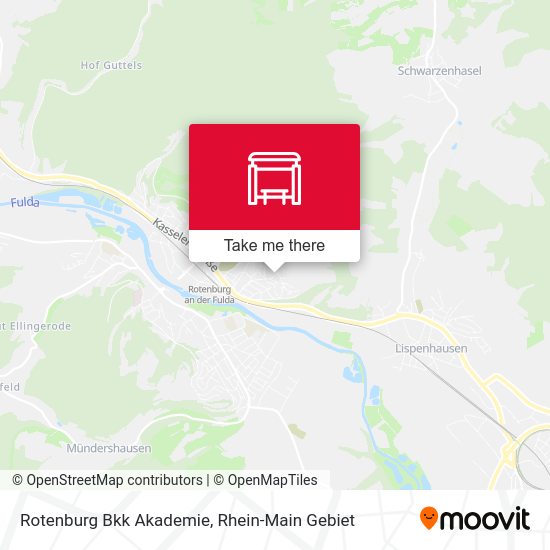 Карта Rotenburg Bkk Akademie