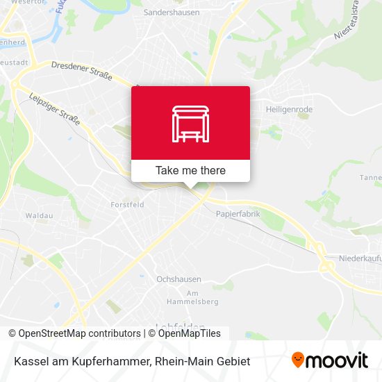 Карта Kassel am Kupferhammer